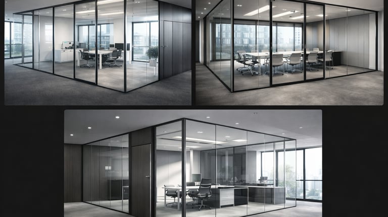 office glass partition supplier in Qatar