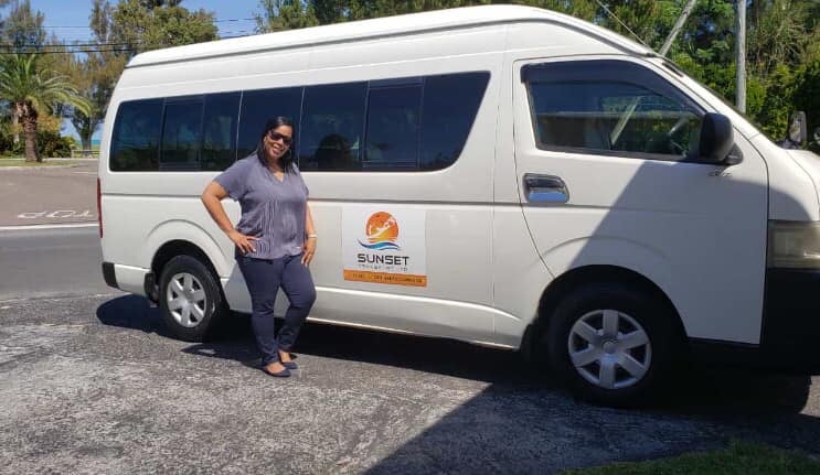 bermuda minibus sunset transport