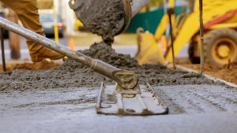 Concrete pouring services