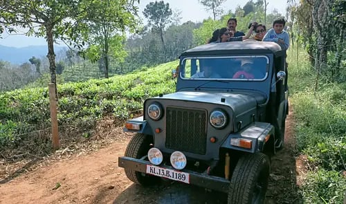 4x4 Jeep offroad fun drive