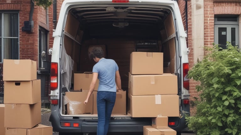 A person painting a wall in a cozy living room.