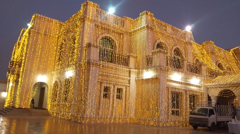 wedding lights decorations