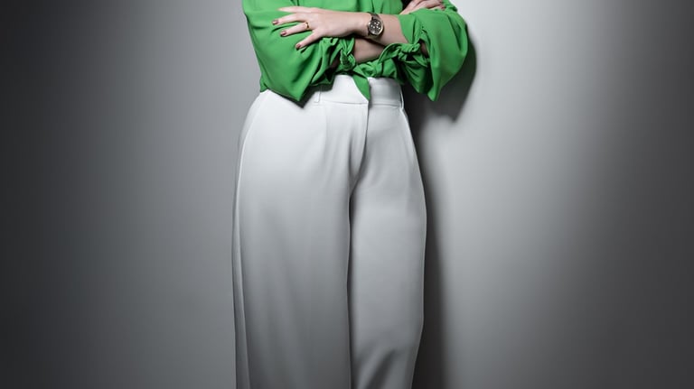 Retrato profissional da Dra. Barbara Crippa.