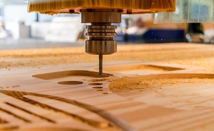 Corte CNC en madera para muebles y estructuras personalizadas