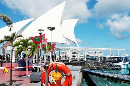 ISM superyacht agent in Maldives Cruise Terminal www.islandsailors.com