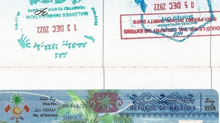 ISM Maldives Superyacht Agent for visa with spnosreship for crew and guest.