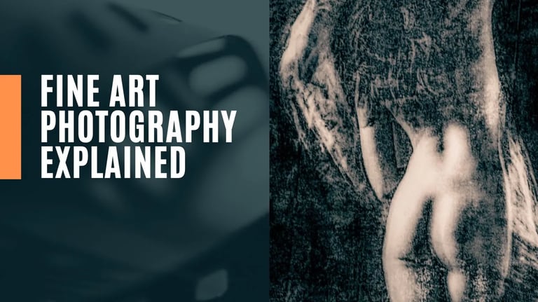 A black and white fine art nude study portraying the beauty and simplicity of fine art photography