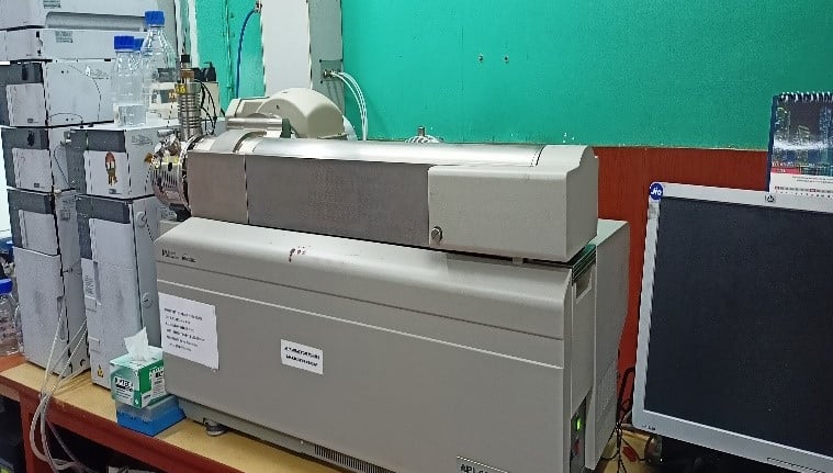 LC-MS/MS III API 4000 Model No: V21410711