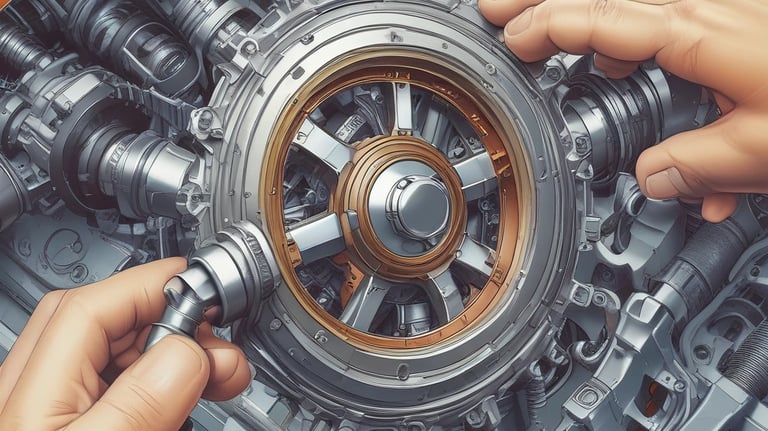 A workshop filled with advanced machinery and equipment.