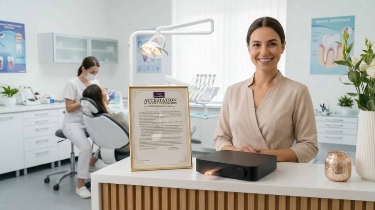 client sansacem dentiste