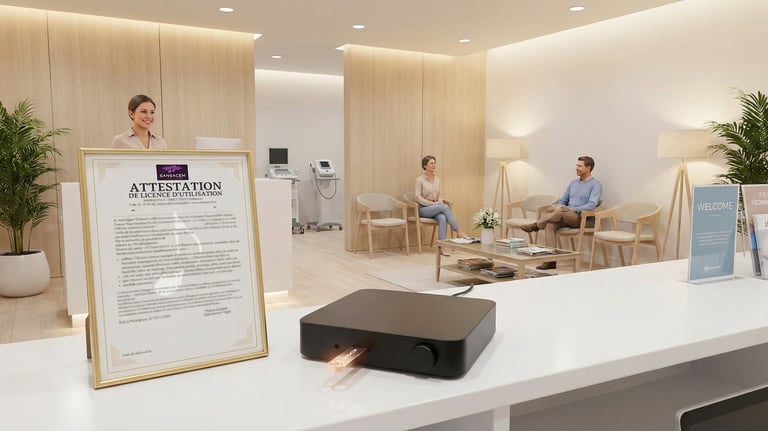 Client Sansacem Salle attente