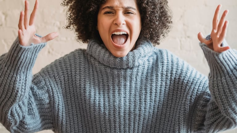 frustrated mom