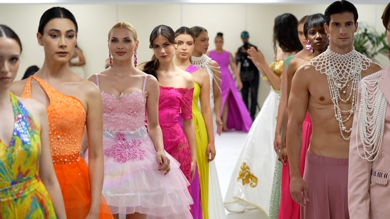 Caluga Couture: la alta costura que empodera y transforma vidas en la Gala Benéfica de Mujeres Sin F
