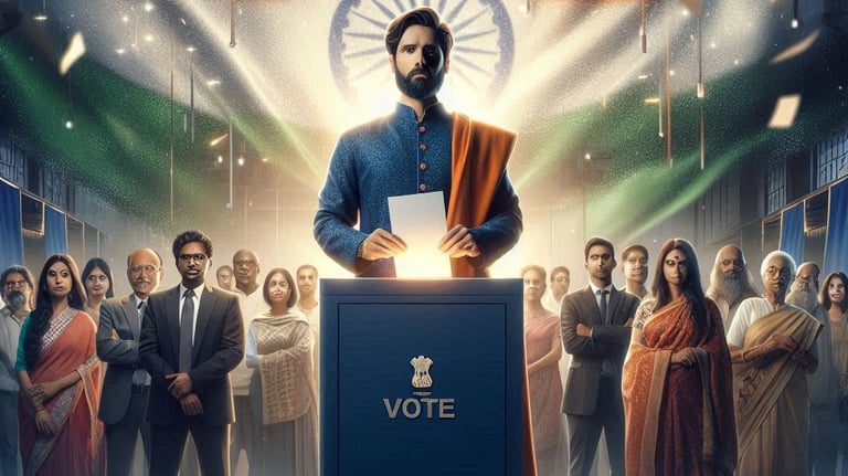 #vote is  a power of DEMOCRACY