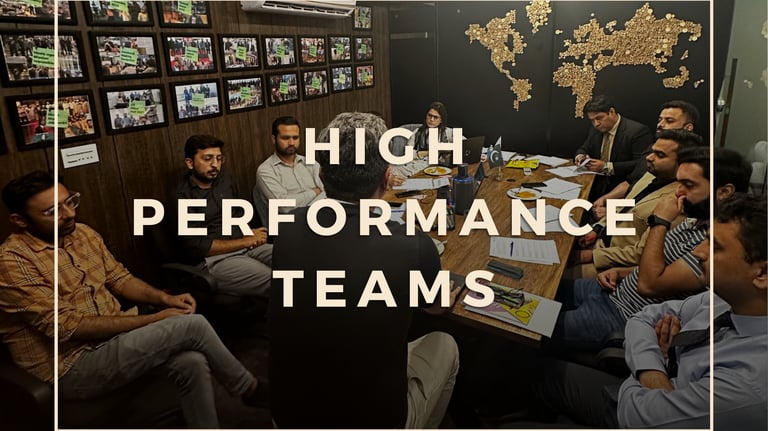 At Exxaura Image Consulting, a group of people sitting around a table with a map of the world