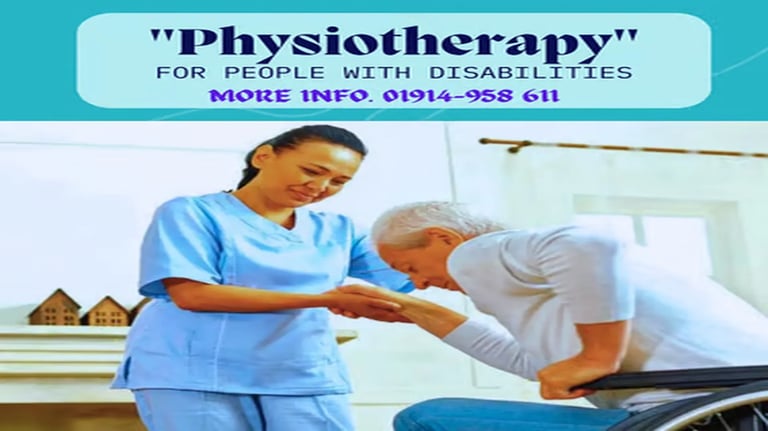 “Physiotherapy treatment for people with disabilities”