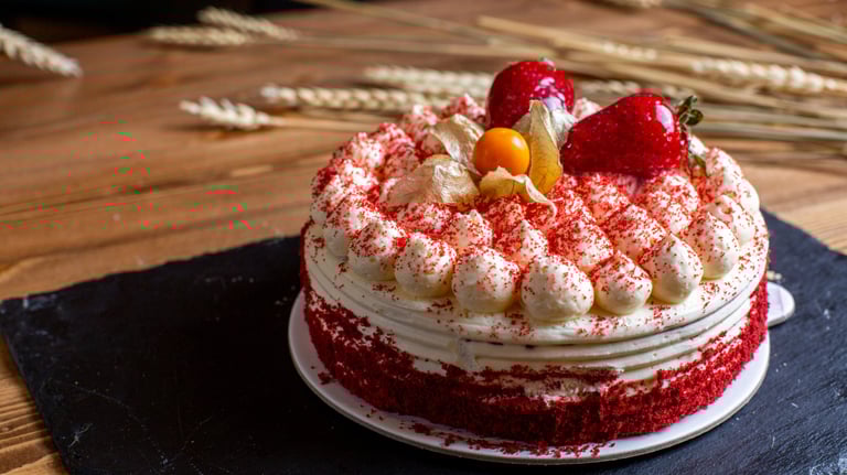 tarte entremet fraise et creme fraiche