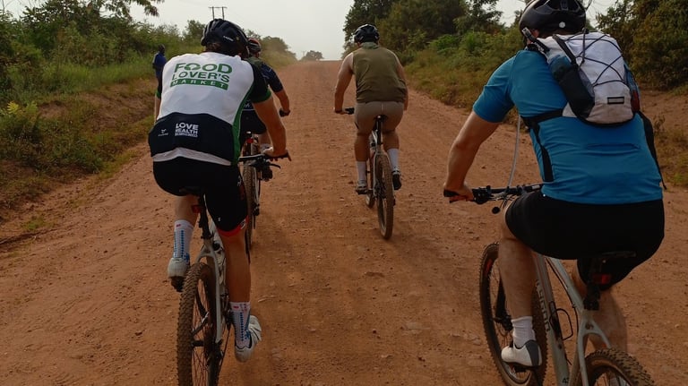 Cycling in Uganda