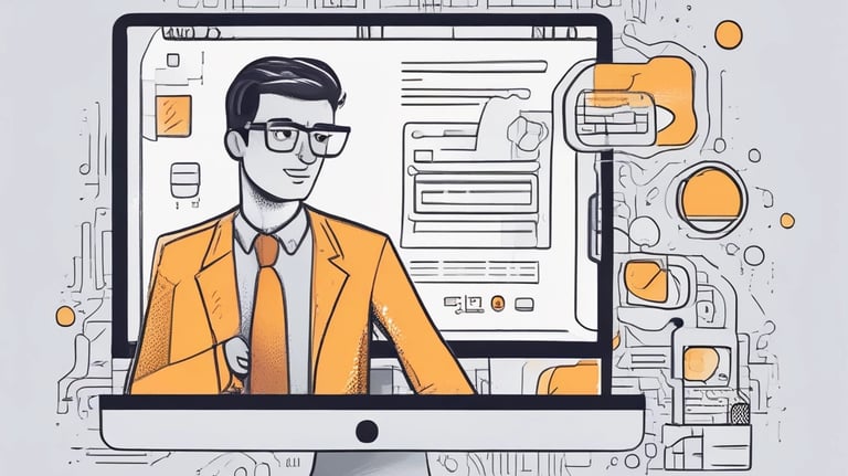 Scrabble tiles arranged to spell 'ONLINE MARKETING' on a wooden table with a textured surface.