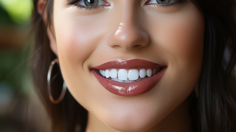 Prestation de blanchiment dentaire à Dijon par glow up by sarah