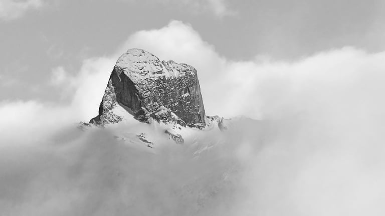 Pierra Menta - Photo Art Grand format