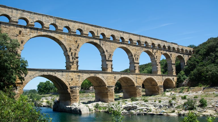 Pont du Gard - Photo Art grand format