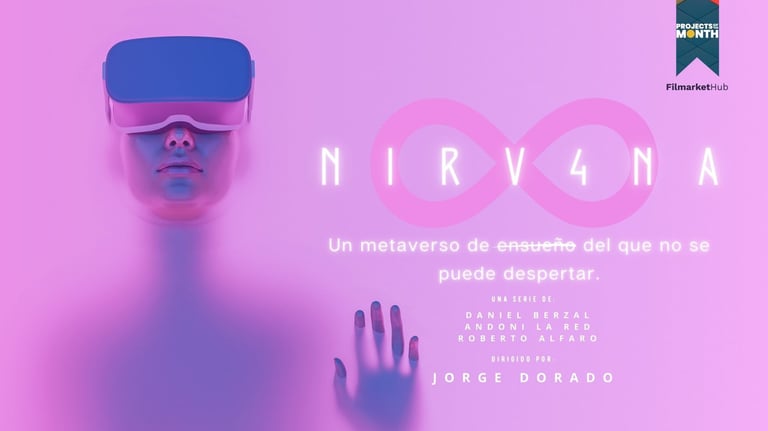 Documento de venta de la serie NIRV4NA. Tratamientos publicitarios, dossier comercial