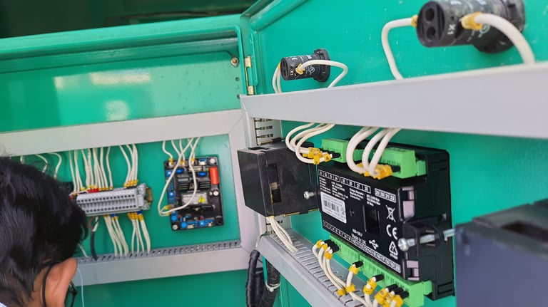 Heavy equipment monitoring - generators, lifts, earth movers, mining equipments