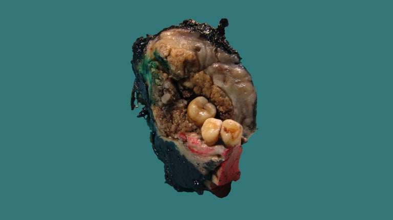 anatomía patológica cabeza y cuello