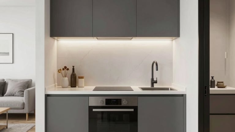 low angle view photography of a gray building