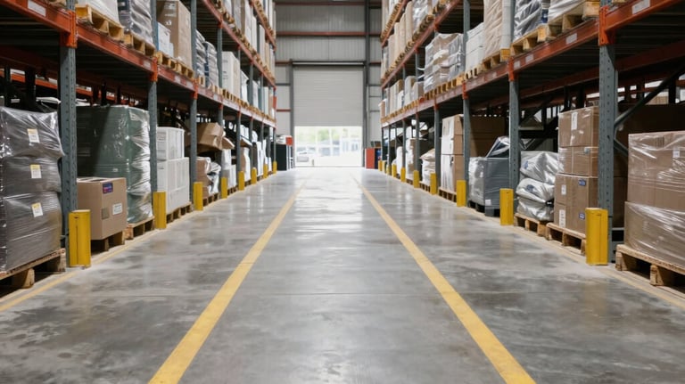 warehouse striping in mobile al