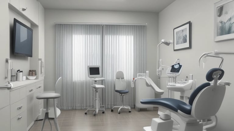 Close-up of a laptop screen showing online dental marketing training