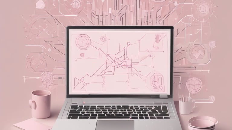 pink metal frame photo