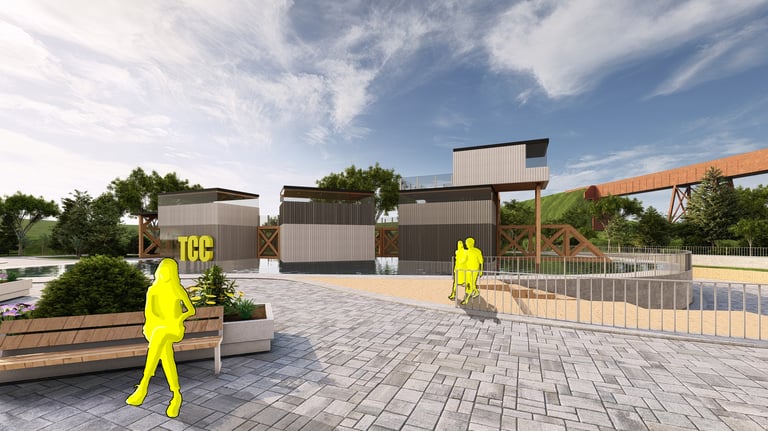 The Cargo Creative Art Gallery Architecture Perspective Beatty Street Sudbury Cedric Toupin