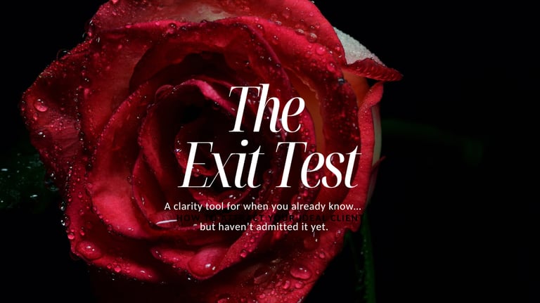 The Exit Test