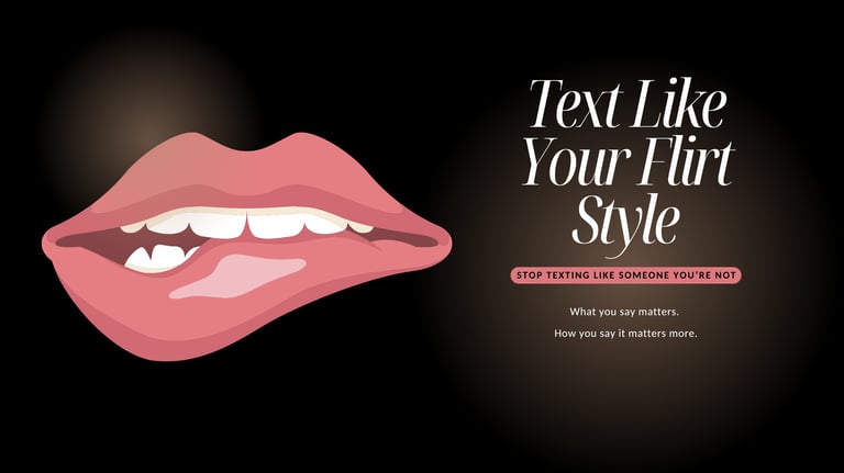 Text Like Your Flirt Style Dating Tool
