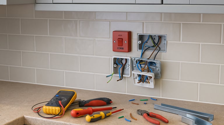 emergency electrician near me kitchen sockets repair