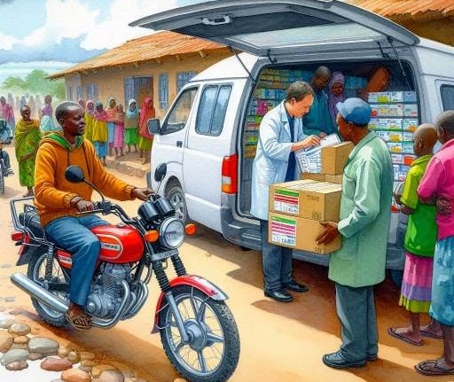 Delivery of Medicines to rural areas