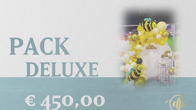 Pack Deluxe de decoración de cumpleaños