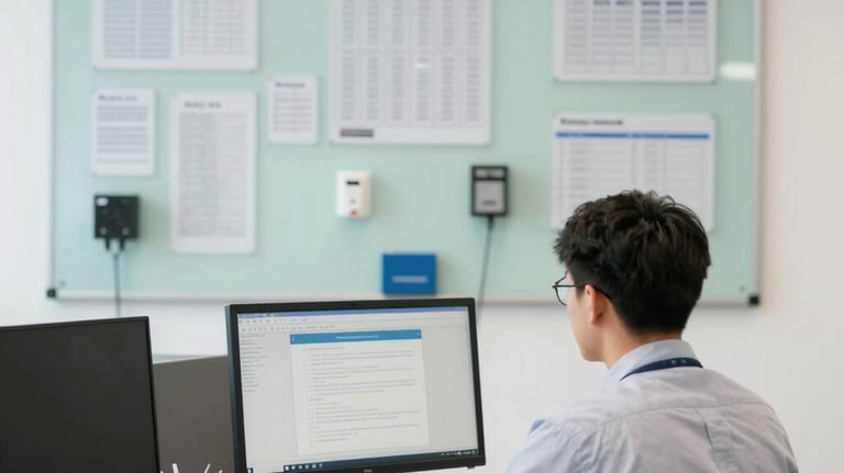 A drone flying over a forested area during a clear day capture survey.