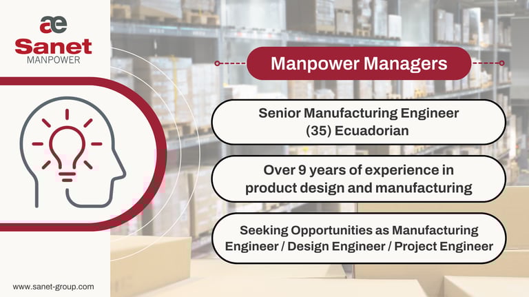 Senior Manufacturing Engineer