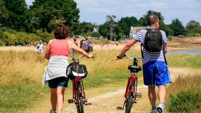 Location vélo électrique Sarzeau Presqu'île de Rhuys - Camping La Grée Penvins