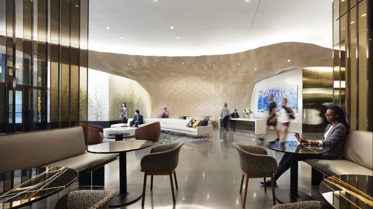 Gensler + W-S | 4300 Wilson Office Lobby