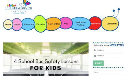 a school bus with a child's seatbelt 