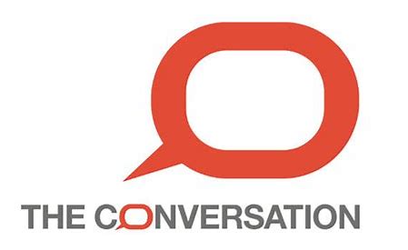 a logo from the conversation website