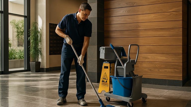 A Limpeza do Seu Condomínio é com a Inforshine