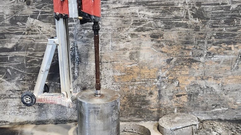 Mobil Karot - İstanbul profesyonel beton delme ve karot makinesi ile core drilling hizmeti