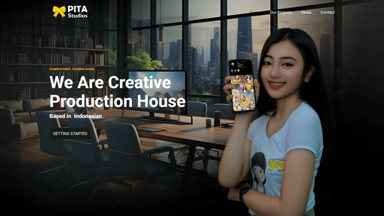 website pita studios creative production house