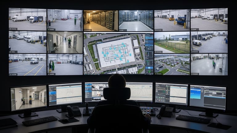 Sistema de cámaras de videovigilancia instaladas en una comunidad de propietarios