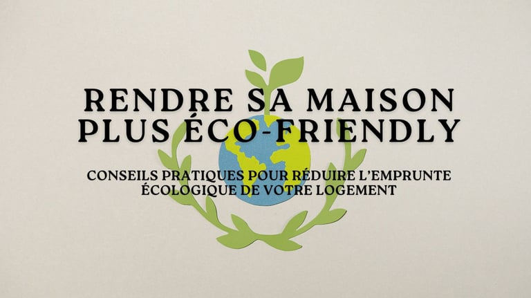 maison écologique éco-friendly